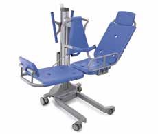 Leveres standard med sete, armlen og rygg-/nakkepute, og kan enkelt utbygges til divan- eller liggeløfter ved å påmontere en eller to