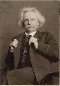 Andre kunstformer 27 Edvard Grieg Musikk Den største komponisten i siste halvdel av 1800-tallet var Edvard Grieg (1843 1907). Han regnes som den største klassiske komponisten her i landet noensinne.