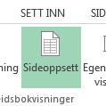 Alltid før du løser oppgaven tilpass til en side og legg til topptekst 1) Velg VISNING på verktøylinja, velg