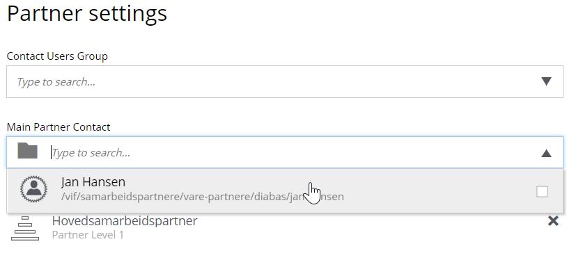 [Publiser] Dette vil generere en epost til Partnerkontakten man nettopp publiserte basert på epostinnstillingene i kapittel "1.1.6 Partner-contact email-settings".