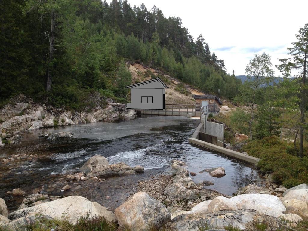 Steinsvassåne kraftverk er jo ganske lite i seg selv ca 500 Kw og med en årsproduksjon på ca 1,6 Gwh men har også kort rørgate 350 m som går i eksisterende traktorvei helt opp til inntaket,