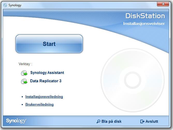 Kapittel Installer DSM på DiskStation Kapittel 3: 3 På en nettverksdatamaskin følger du fremgangsmåten i dette kapittelet for å installere DSM på DiskStation.