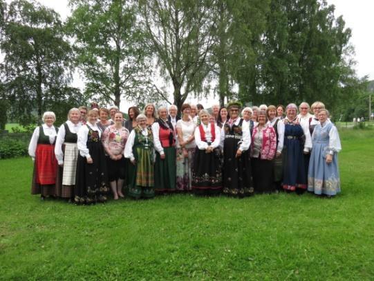 Husflidslag Deltakelse med tale på jubileumsarangement på Aur Prestegård hvor Skauen Husflidslag