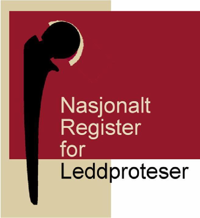 Nasjonalt Register for Leddproteser Registrere data for proteser i hofte, kne, skulder ledd Startet i 1987 Identifisere implantat