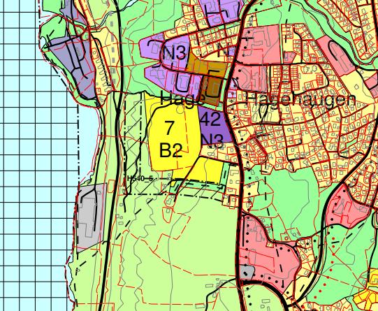 Vedlegg 1 Miljørevisjon pr. område Område nr. 7 Søre Ål - Hage Anslått antall boenheter 150-200 boenheter Det er varslet oppstart for reguleringsplan for Hagejordet (06.07.16).