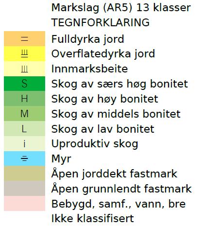 Gangavstanden til Berg skole er om lag 2,3 km. 2.2 Dagens plansituasjon Området er i dag uregulert og er i kommuneplanens arealdel avsatt som LNFR-område.