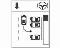 Bilen styres automatisk inn på parkeringsplassen, mens føreren får detaljerte instrukser om bremsing, akselerering og giring. Føreren må holde hendene bort fra rattet.