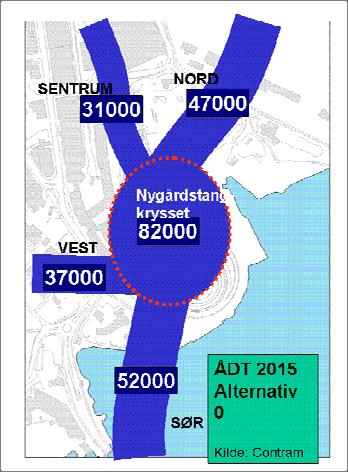 3. Trafikksystemet i og rundt det sentrale byområdet De siste 25 årene er det bygget innfartsårer fra nord, sør og vest inn til Bergen sentrum.