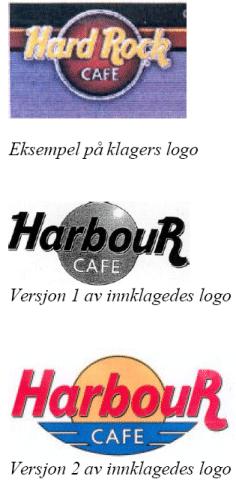Tidligere etterligning 2003/08: Hard Rock Cafe Harbour Cafe Særlig plikt til å