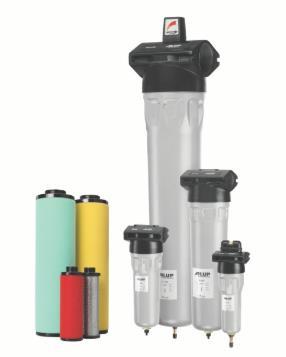 Filter Ved å installere filter i trykklufts system kan andel forurensninger minimeres til akseptabelt nivå.