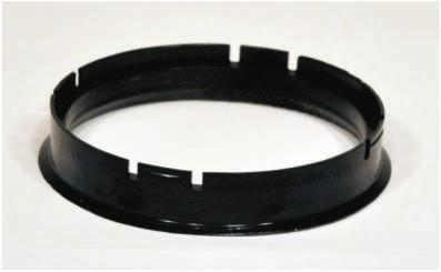 SPIGOT RINGS FOR ALLOY WHEELS Material: Polycarbonate (PC) is a polymer, which distinguished by its extremely high impact