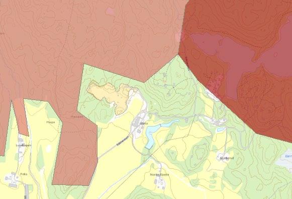 20 (25) 11.2 Samfunn 11.2.1 Friluftsliv Eksisterende pukkverk grenser inntil Stiklaåsen friluftslivsområde, som har verdiklasse B.