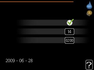 2.9 AVANSERT avansert har oransje tekst og er beregnet på avanserte brukere. Denne menyen har flere undermenyer. avansert 2.9 periodisk økning varmtvannssirk. 2.9.1 PERIODISK ØKNING periode Innstillingsområde: 1-90 dager Fabrikkinnstilling: 14 dager starttid Innstillingsområde: 00:00-23:00 Fabrikkinnstilling: 00:00 periodisk økning2.