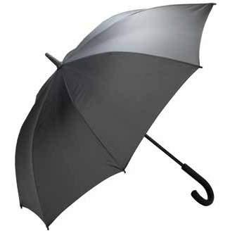 stormsikker paraply med glassfiberstang