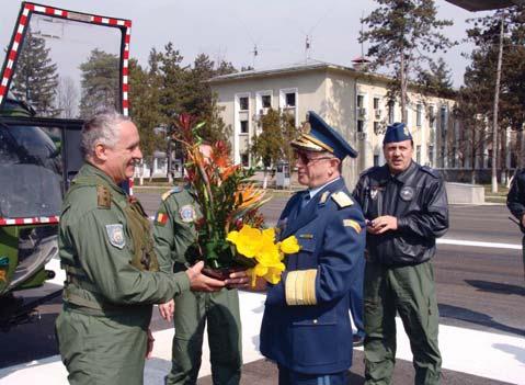 Obeying the old tradition, he, who has run the Air Force for the last three and a half years, flew his farewell flight on a military bird.