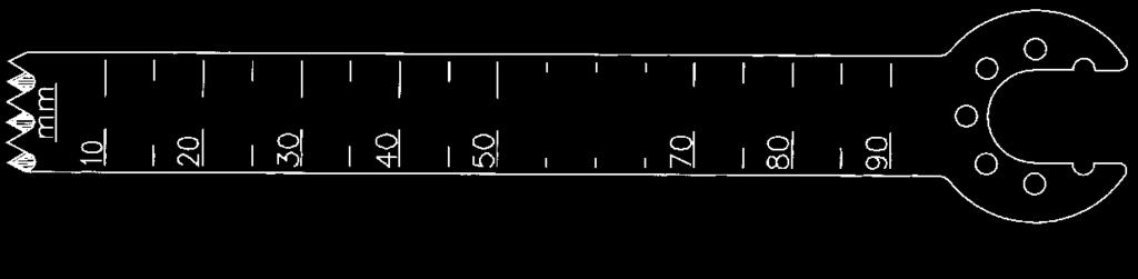 14-836 Oszillierende Säge Standardaufnahme für Sägeblätter AO Oscillating saw