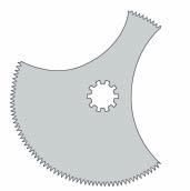 65 Saw Blade for normal Plaster 17E-061.65 Sägeblatt für sythetischen Gips 17E-061.65 Saw Blade for synthetic Plaster 17E-065.