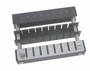 Metall Rack for Kirschner Wires Metall Rack for Kirschner Wires For storage and sterilization of Kirschner Wires for different sizes 310 mm 7-840 for 8 different sizes 150 mm 7-842 3 different sizes