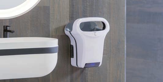 HAND DRYERS EXP AIR+ PULSED AIR NEW Suitable for intensive usage (brushless motor) Accessible by people with reduced mobility and small children REF 8 11 1602 REF 8 11 1601 Exp air+ Exp air+ Black