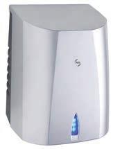 HAND DRYERS SUP AIR PULSED AIR REF 8 11 1057 Sup'air Automatic Aluminium Metal Grey REF 8 11 1056 Sup'air Automatic White -Ultra-fast - drying --Very low energy consumption --Compact --Excellent