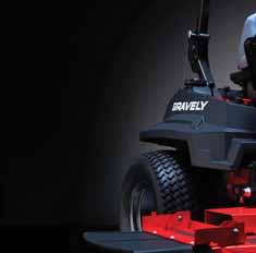 PRO-TURN 400 SERIES Get face-to-face with the new face of Gravely Pro-Turns you re going to love it, because you inspired,