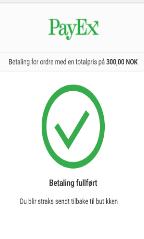 a) Betaling via Checkout: Generere SMS Generere Landingsside Redirigere til Checkout b) Fallback -faktura: Generere faktura PayEx Oppgjør og