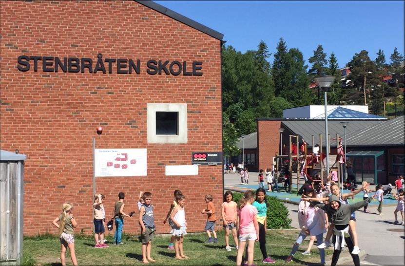 Stenbråten skole 2019-2022 Visjon: Byrådets visjon er en grønnere, varmere og skapende by med plass til alle. «I Oslo skal alle barn og unge ha en trygg og inkluderende oppvekst med like muligheter.