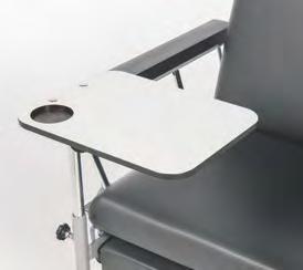 Pasientbord på høyre side Standard sideskinne på ryggseksjon Lagringsposisjon for pasientbord MULTILINE