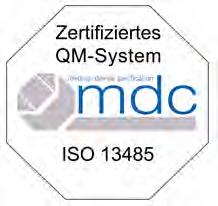 til DIN EN ISO 9001 og 13485. http://www.intertek.de www.mdc-ce.