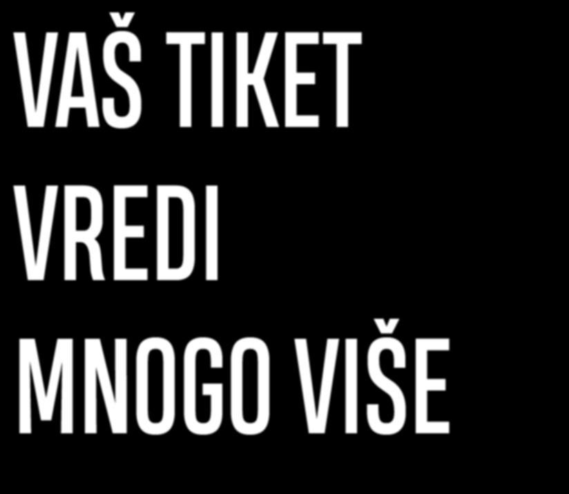 Vaš tiket Vredi STAR MARKET MNOGO Više Vaši tiketi uplaćeni sa RMCO Klubkarticom dobijaju poene koje možete iskoristiti za kupovinu u STAR MARKETU.