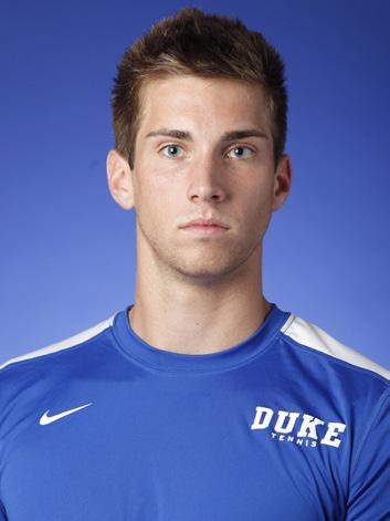 2011-12 DUKE MEN S TENNIS MEET THE BLUE DEVILS PLAYERS David Holland Senior Left-Handed Pennington, N.J.