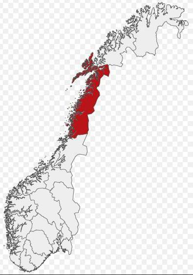 Geografisk område Nordland Omfatter hele Nordland fylke uten Bindal + Gratangen totalt 44 kommuner Ca.