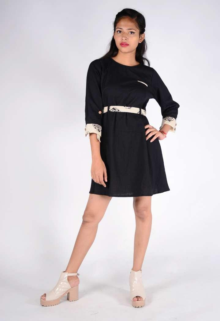 SHORT DRESS AV17 000D61 : COTTON FLEX