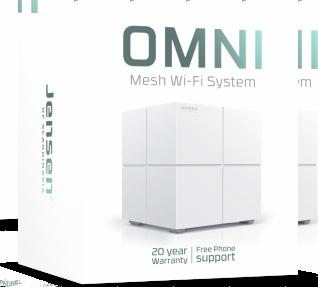 Omni familien - Hva er forskjellen mellom Omni, Omni lite og Omni DUO Omni mesh familien består av fire produkter som alle benytter samme app (Omni WiFi) og funksjonsmessig er identiske.