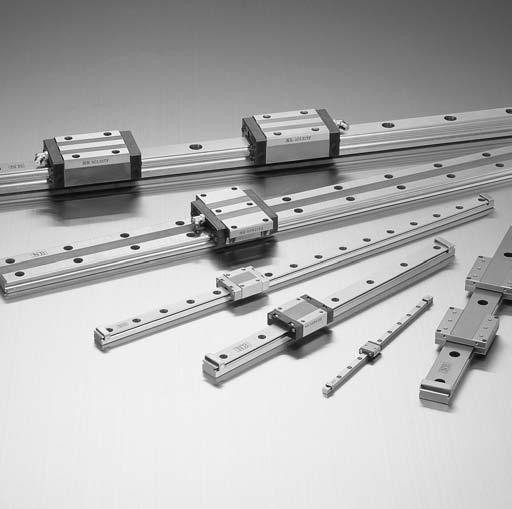 NB slide guides are high-precision and high-rigidity linear bearings designed to utilize the motion of rolling elements.