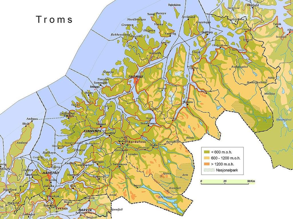 30 kommuner i to fylker Minste kommune 902