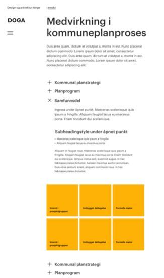 Velferd og helse Velferd og helse - Arkitektur Versjon 1.0 av folketråkk.no Fra prototype til folketråkk.no som del av doga.