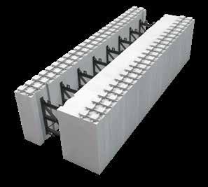 THERMOMUR 450 Med 300 mm isolasjon og 150 mm homogen betongkjerne kan Thermomur 450 skilte med en U-verdi på 0,11 og er et nytt