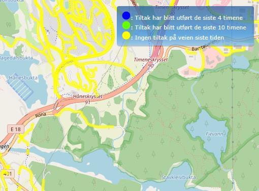 strøsand, plassere strøsand der eldre bor Informasjon fra publikum Nettsider for å melde fra