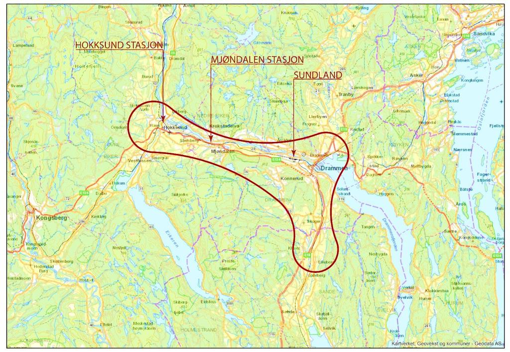 Geografisk avgrensning av