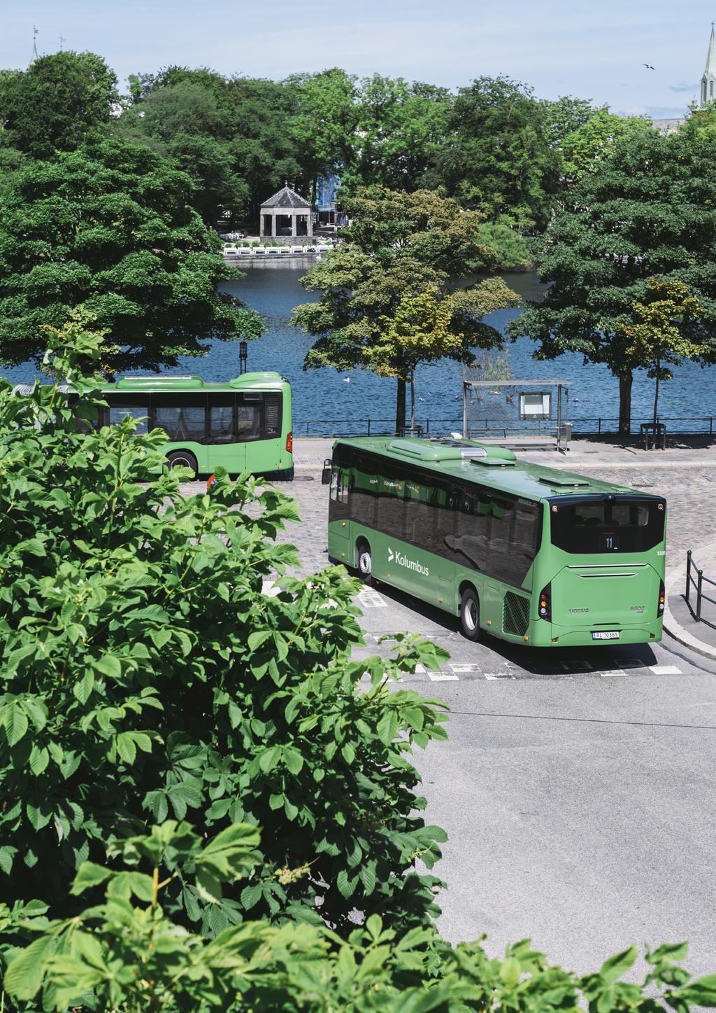 Buss Antall reiser 23 437 717 5,9 % Åpning av ny bomring på Nord-Jæren og utvidet billettsamarbeid med NSB preget driftsåret.