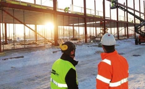 Vi er med i hele byggeprosessen for å hjelpe våre kunder med alle fallsikringssituasjoner som kan oppstå.