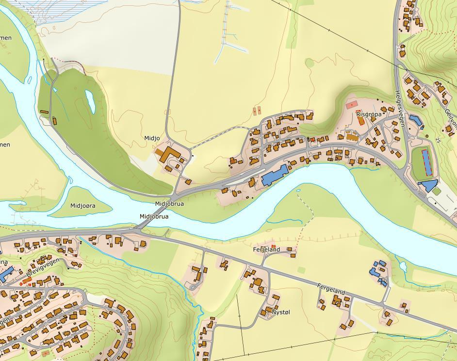 Orientering Det skal oppføres boliger ved Ogndalsvegen 139 i Steinkjer kommune, se Figur 1.