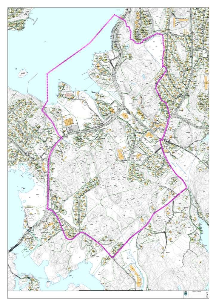 Avgrensning ved oppstart til venstre og avgrensning ved