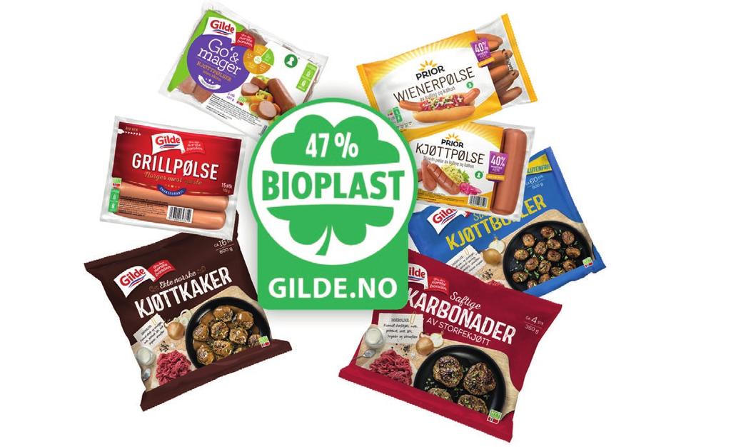 Bioplast Vi byttet ut fossil plast med bioplast og merket dette