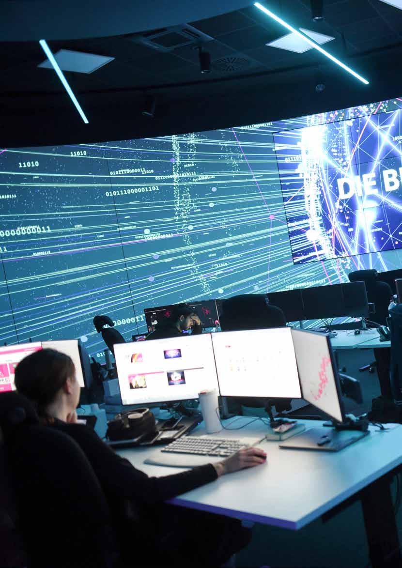 NORDRHEIN-WESTFALEN, TYSKLAND: Cyber forsvarssenteret til Telekom i