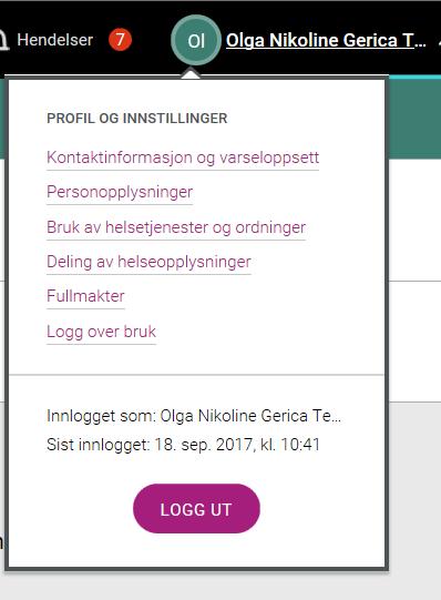 HVORDAN GIR INNBYGGER NY FULLMAKT? 2 Klikk «Gi ny fullmakt» 1 Å gi fullmakter på helsenorge.