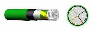 VMT-konsept Kabelinfrastruktur Kabel Kabel TFXP Kabel TFXP med trekkerør Kabel isolert TFXP PEX Kabel med flertrådet, glødet aluminiumsleder.