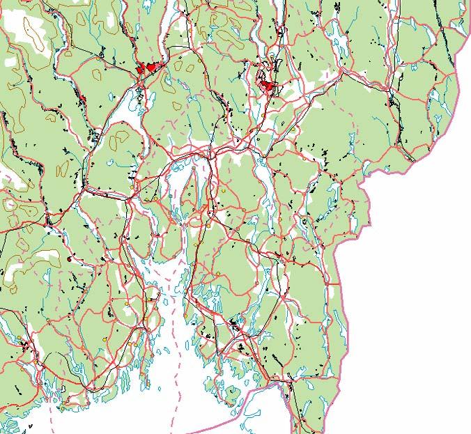 Dekker påviste p reserver de fremtidige behov? BTV - regionen trenger 7-99 mill tonn pukk/grus pr år, dvs.