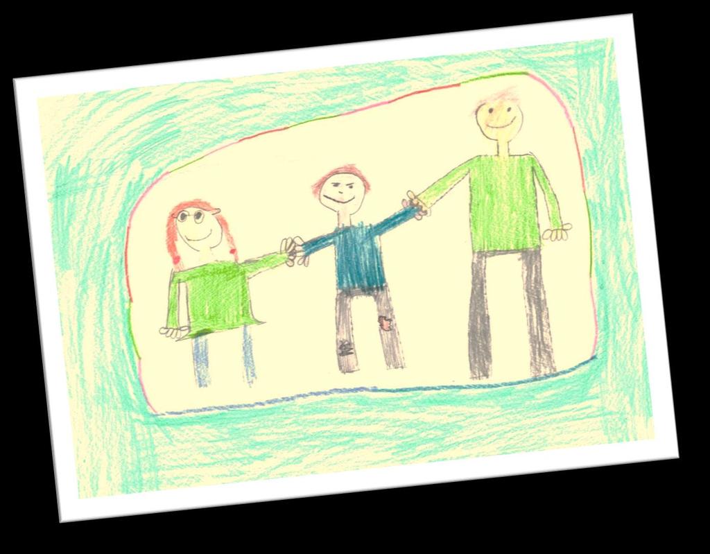 Samarbeid til barn og unges beste Illustrasjon av Christian, 9 år